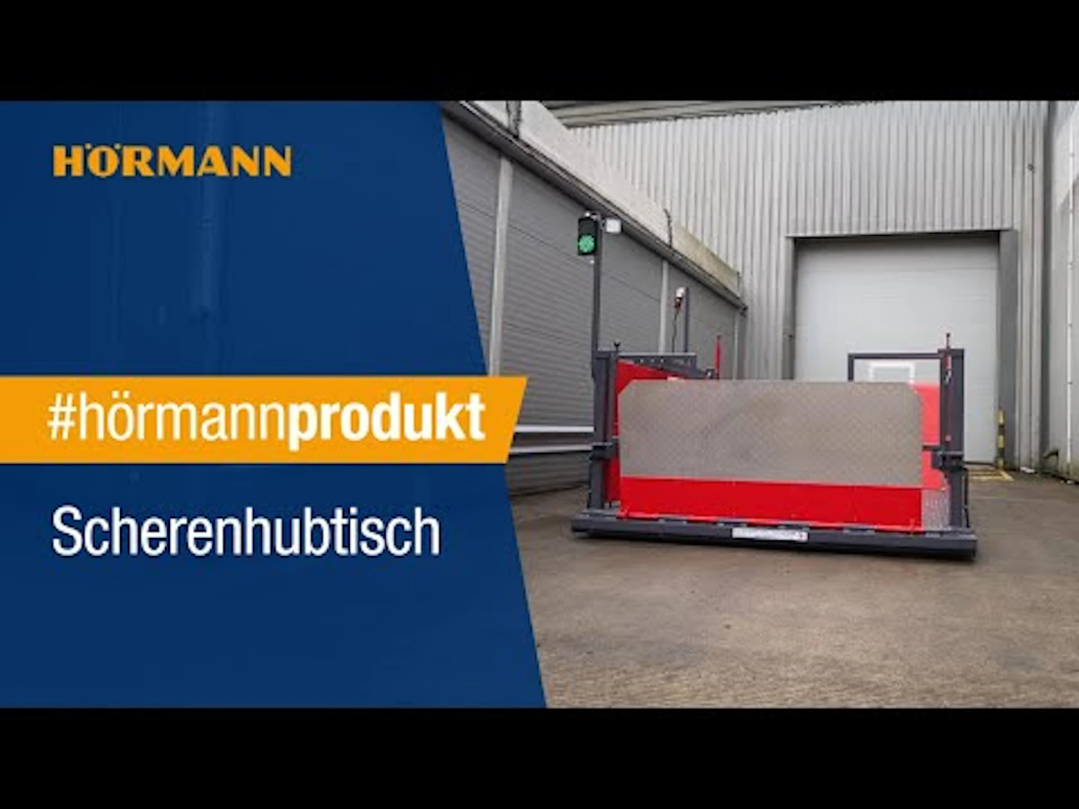 Scherenhubtisch | Hörmann Hörmann on Youtube