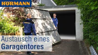Austausch eines Garagentores – YouTube-Video von Hörmann Hörmann on Youtube