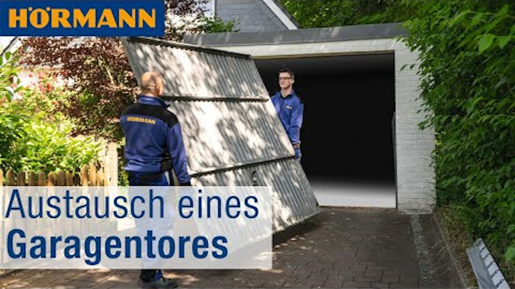 Garagentor-Modernisierung: Austausch eines Garagentores | Hörmann Hörmann on Youtube