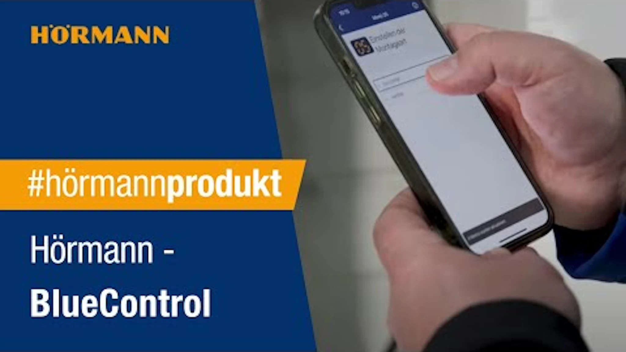 BlueControl I Hörmann Hörmann on Youtube