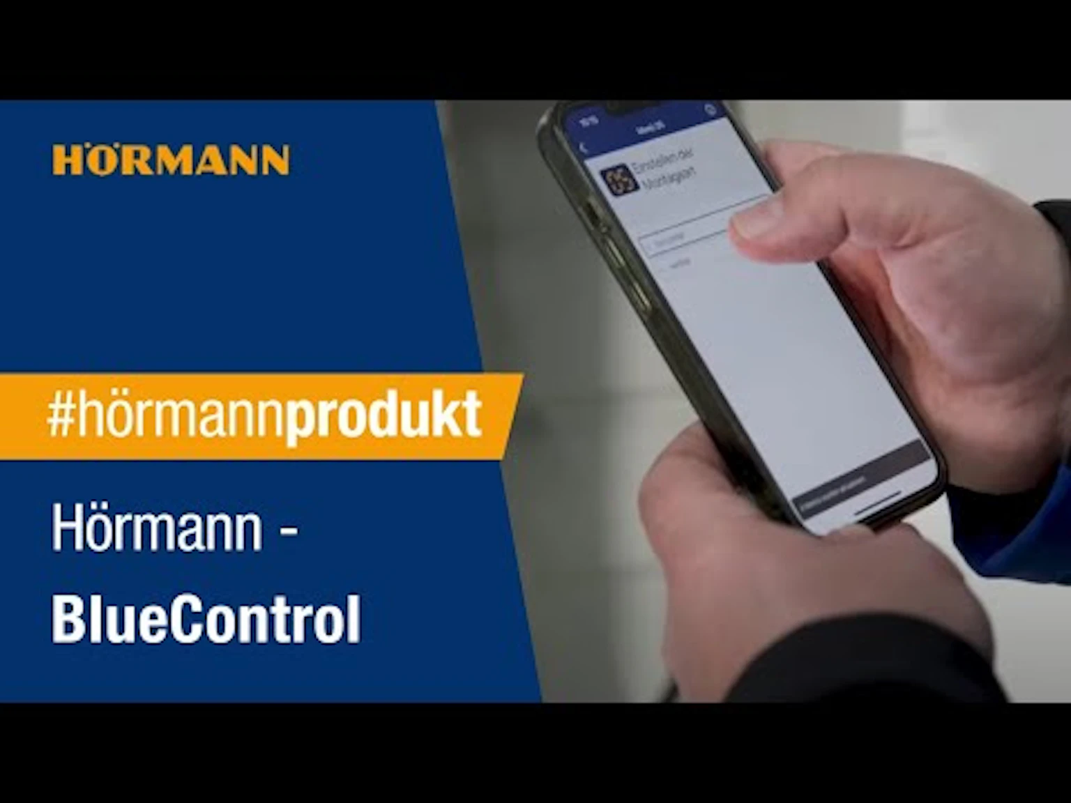 BlueControl I Hörmann Hörmann on Youtube