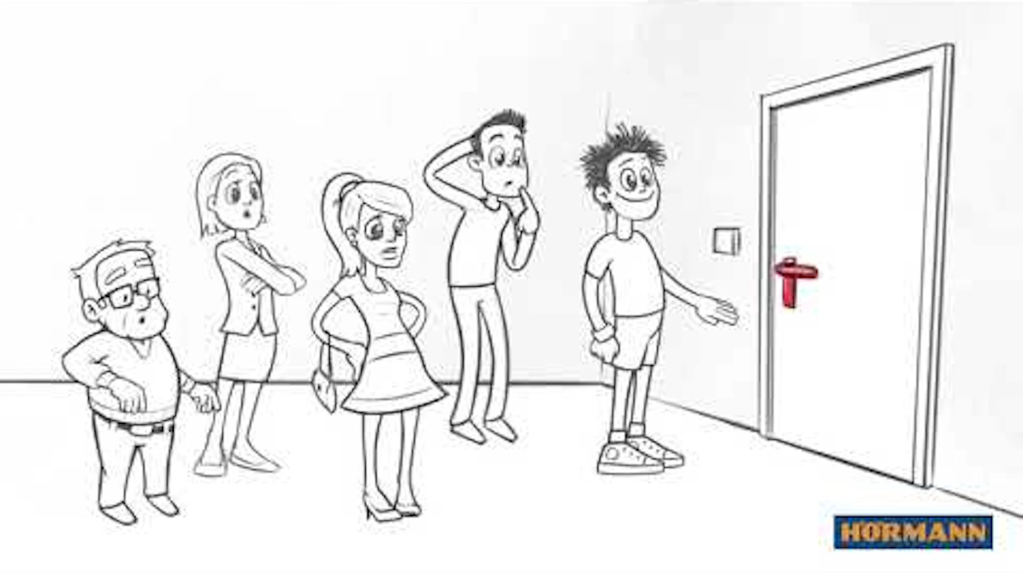 Motorisation de porte d'intérieur PortaMatic Hörmann Hörmann on Youtube